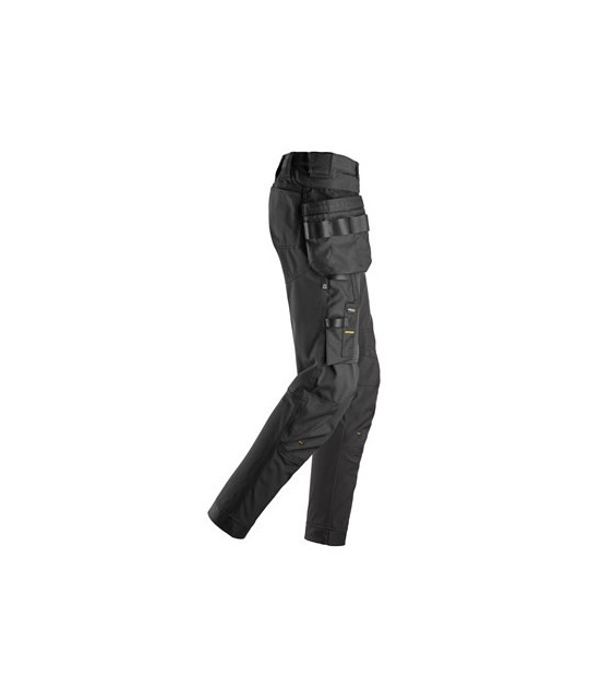 Women's pants with 4-way stretch and removable holster pockets