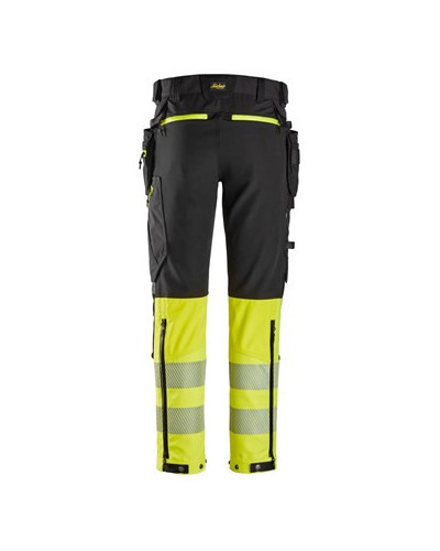 Snickers Workwear Varselbyxor med avtagbara hölsterfickor, klass 1