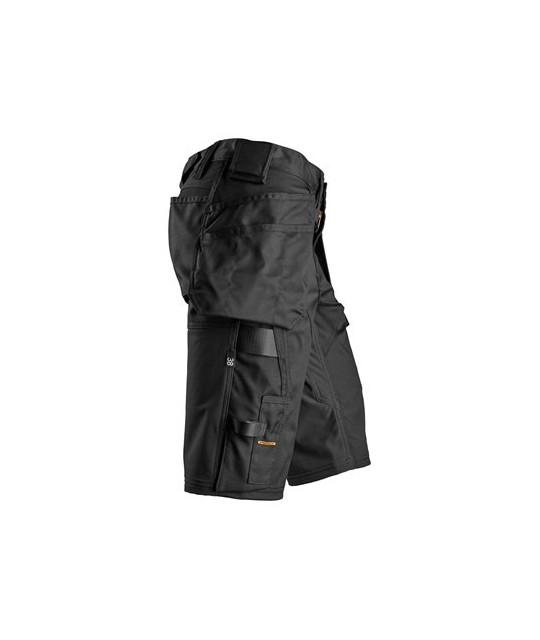 Stretch shorts with holster pockets, women's model