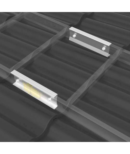 Infästning Aluminiumtakstege