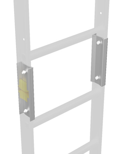 Infästning Aluminiumtakstege
