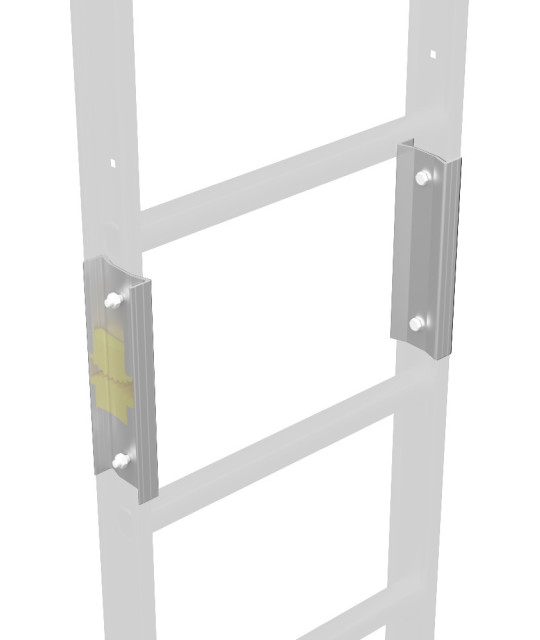 Infästning Aluminiumtakstege