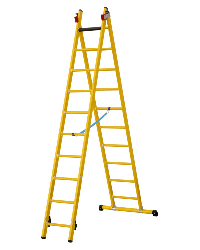 Utskjutsstege glasfiber 2-delad