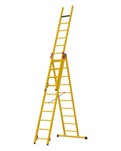 Utskjutsstege glasfiber 3-delad