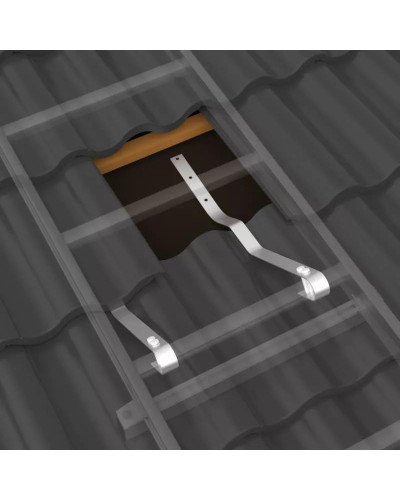 Infästning Aluminiumtakstege