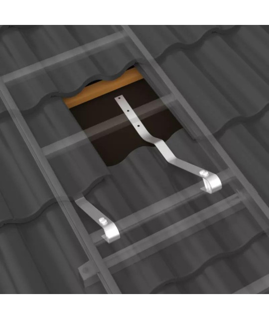Infästning Aluminiumtakstege