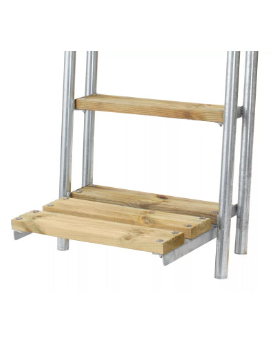 Plattform bryggstege