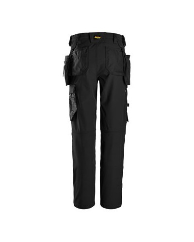 Snickers Workwear Arbetsbyxa stretch med avtagbara hölsterfickor, dam