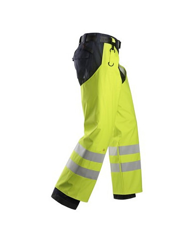 Rain chaps PU, warning at 2 o'clock