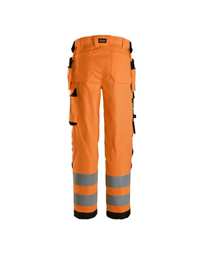Snickers Workwear Varselbyxa med stretch och hölsterfickor klass 2,...