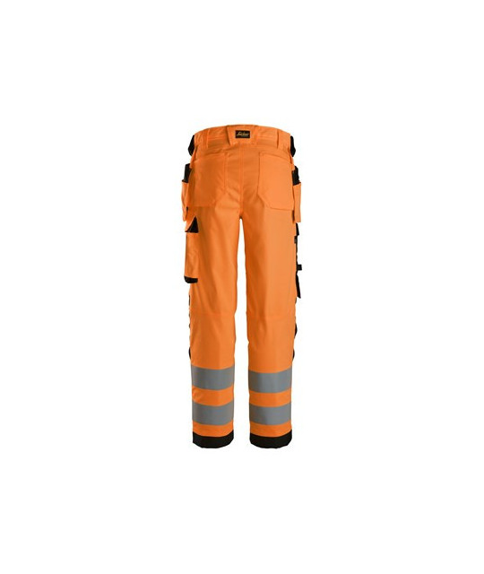 Snickers Workwear Varselbyxa med stretch och hölsterfickor klass 2,...