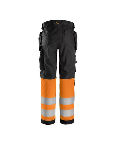 Snickers Workwear Varselbyxa med stretch och hölsterfickor klass 1,...
