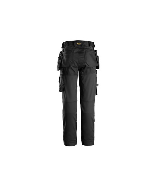Women's stretch pants with holster pockets